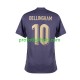 Fotballdrakt England Jude Bellingham 10 Herre Bortekit Euro 2024 Kortermet