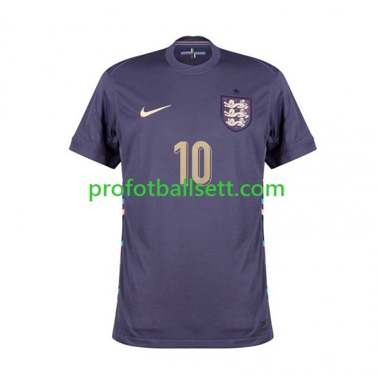Fotballdrakt England Jude Bellingham 10 Herre Bortekit Euro 2024 Kortermet