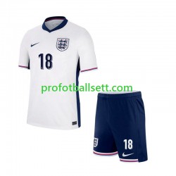 Fotballdrakt England Trent Alexander-Arnold 18 Barn Hjemmekit Euro 2024 Kortermet