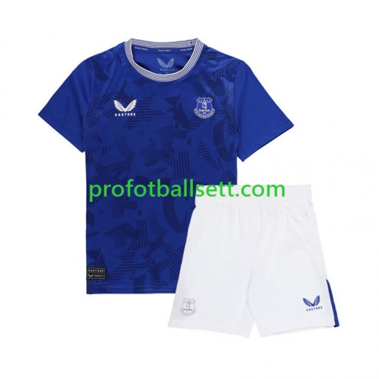 Fotballdrakt Everton Barn Hjemmekit 2024-2025 Kortermet