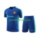 FC Barcelona 2023-2024 Blå Treningstrøye og shorts