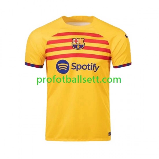 Fotballdrakt FC Barcelona Herre Fjerdekit 2022-23 Kortermet