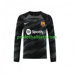 Fotballdrakt FC Barcelona Keeper Herre Bortekit 2023-2024 Langermet