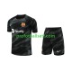 Fotballdrakt FC Barcelona Keeper Barn Bortekit 2023-2024 Kortermet