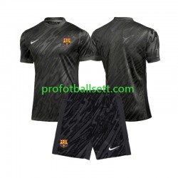 Fotballdrakt FC Barcelona Keeper Barn Tredjekit 2024-2025 Kortermet