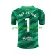 Fotballdrakt FC Barcelona Keeper Ter Stegen 1 Herre Hjemmekit 2023-2024 Kortermet
