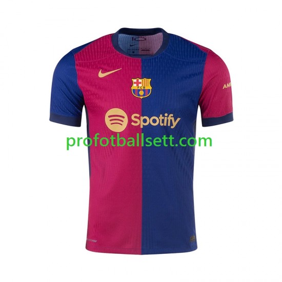 Fotballdrakt FC Barcelona Herre Hjemmekit 2024-2025 Kortermet