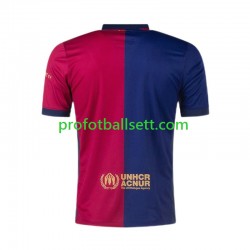 Fotballdrakt FC Barcelona Herre Hjemmekit 2024-2025 Kortermet