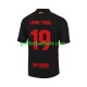 Fotballdrakt FC Barcelona LAMINE YAMAL 19 UCL Font Herre Bortekit 2024-2025 Kortermet