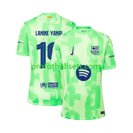 Fotballdrakt FC Barcelona LAMINE YAMAL 19 UCL Font Herre Tredjekit 2024-2025 Kortermet