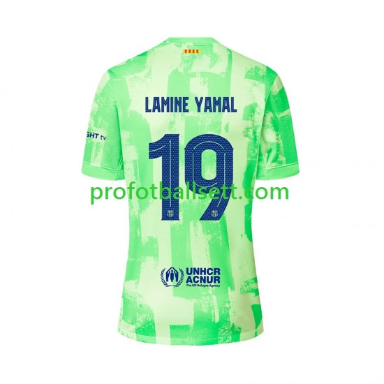 Fotballdrakt FC Barcelona LAMINE YAMAL 19 UCL Font Herre Tredjekit 2024-2025 Kortermet