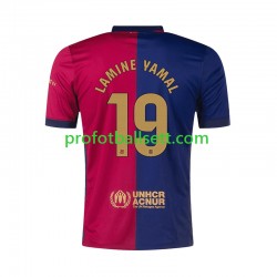 Fotballdrakt FC Barcelona Lamine Yamal 19 Herre Hjemmekit 2024-2025 Kortermet