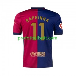 Fotballdrakt FC Barcelona RAPHINHA 11 Herre Hjemmekit 2024-2025 Kortermet