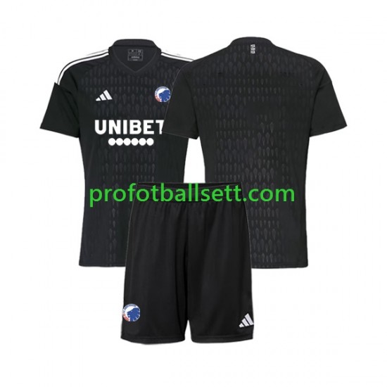 Fotballdrakt FC København Keeper Barn Bortekit 2023-2024 Kortermet