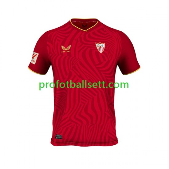 Fotballdrakt Sevilla FC Herre Bortekit 2023-2024 Kortermet