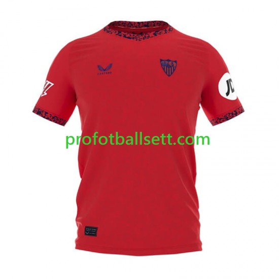Fotballdrakt Sevilla FC Herre Bortekit 2024-2025 Kortermet