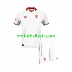 Fotballdrakt Sevilla FC Barn Hjemmekit 2023-2024 Kortermet