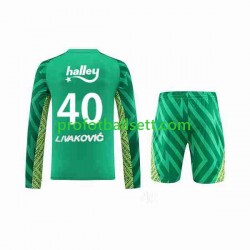 Keeper Fenerbahce Livakovic 40 Footbal Kit Hjemmekit 2023-2024 Langermet