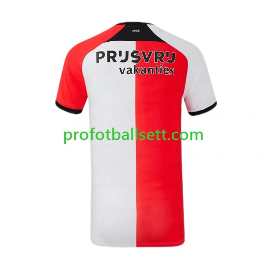 Fotballdrakt Feyenoord Rotterdam Herre Hjemmekit 2024-2025 Kortermet