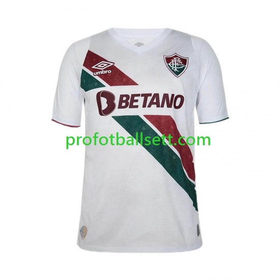 Fotballdrakt Fluminense Herre Bortekit 2024-2025 Kortermet