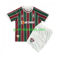 Fotballdrakt Fluminense Barn Hjemmekit 2023-2024 Kortermet