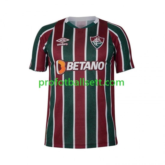 Fotballdrakt Fluminense Herre Hjemmekit 2024-2025 Kortermet