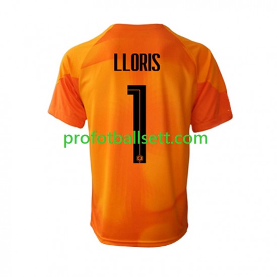 Fotballdrakt Frankrike Keeper Hugo Lloris 1 Herre Bortekit VM 2022 Kortermet