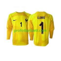 Fotballdrakt Frankrike Keeper Hugo Lloris 1 Herre Tredjekit VM 2022 Langermet