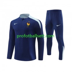 Frankrike 2024 Trenings Collegegenser Set