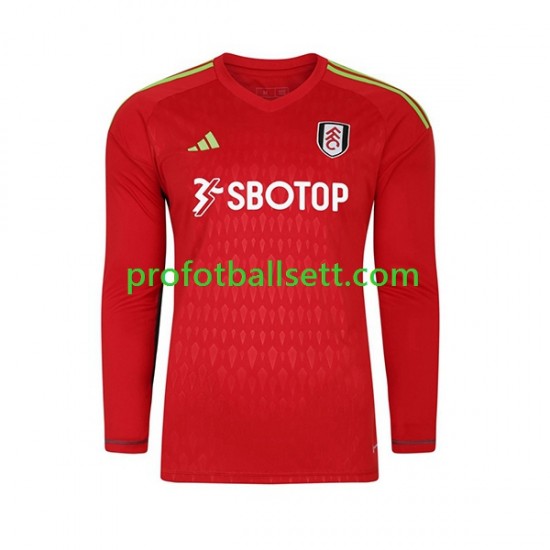 Fotballdrakt Fulham Keeper Herre Hjemmekit 2023-2024 Langermet