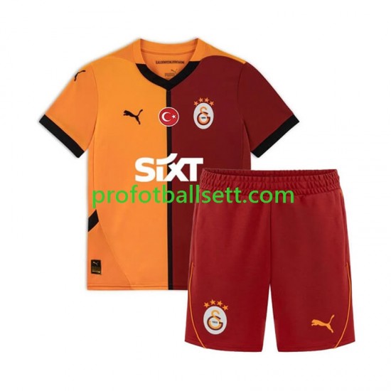 Fotballdrakt Galatasaray Barn Hjemmekit 2024-2025 Kortermet