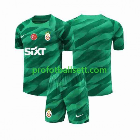 Fotballdrakt Galatasaray Keeper Barn Hjemmekit 2023-2024 Kortermet