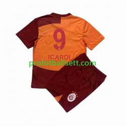 Fotballdrakt Galatasaray Icardi 9 Barn Hjemmekit 2023-2024 Kortermet