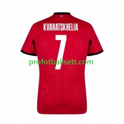 Fotballdrakt Georgia Kvaratskhelia 7 Herre Tredjekit Euro 2024 Kortermet