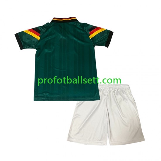 Retro Fotballdrakt Tyskland 1992 Barn Bortekit Kortermet