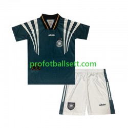Retro Fotballdrakt Tyskland 1996 Barn Bortekit Kortermet
