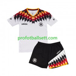 Retro Fotballdrakt Tyskland Barn Hjemmekit 1994 Kortermet