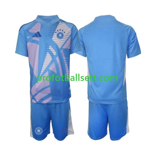 Fotballdrakt Tyskland Keeper Barn Fjerdekit 2024-2025 Kortermet