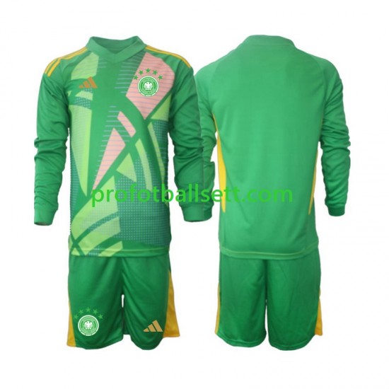 Fotballdrakt Tyskland Keeper Barn Tredjekit 2024-2025 Langermet