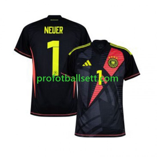 Fotballdrakt Tyskland Keeper Manuel Neuer 1 Herre Hjemmekit Euro 2024 Kortermet