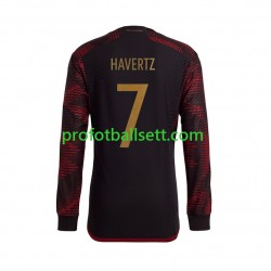 Fotballdrakt Tyskland Havertz 7 Herre Bortekit VM 2022 Langermet