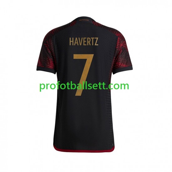 Fotballdrakt Tyskland Havertz 7 Herre Bortekit VM 2022 Kortermet