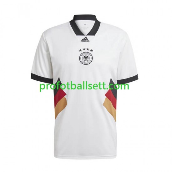 Retro Fotballdrakt Tyskland Icon Herre Hjemmekit 2022-23 Kortermet
