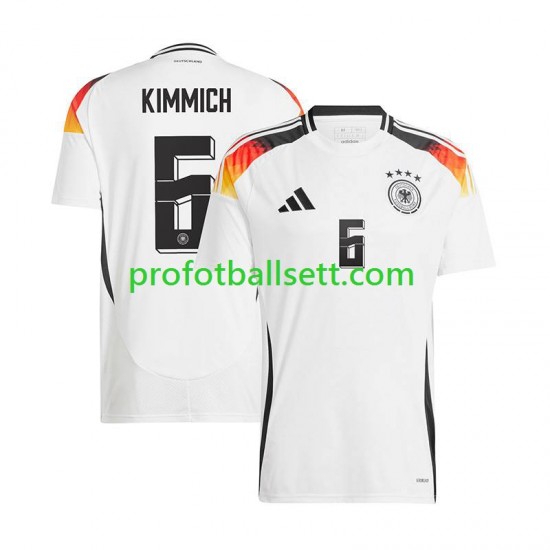 Fotballdrakt Tyskland Joshua Kimmich 6 Herre Hjemmekit Euro 2024 Kortermet