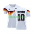 Retro Fotballdrakt Tyskland Matthaus 10 Herre Hjemmekit 1990 Kortermet
