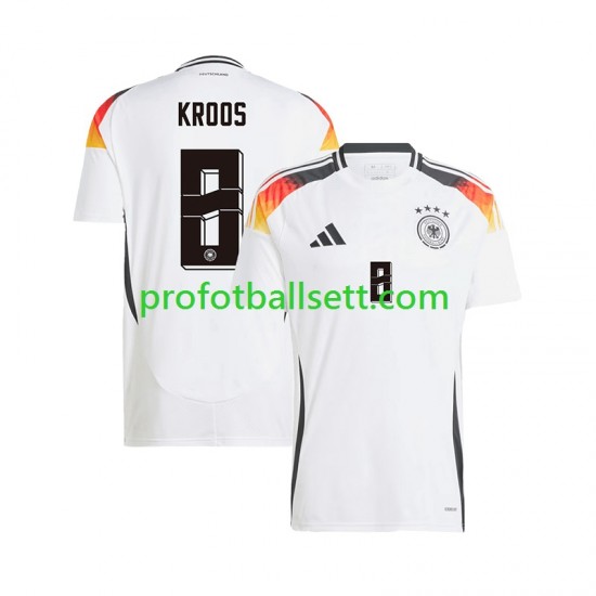 Fotballdrakt Tyskland Toni Kroos 8 Herre Hjemmekit Euro 2024 Kortermet