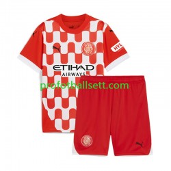Fotballdrakt Girona Barn Hjemmekit 2024-2025 Kortermet