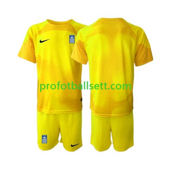 Fotballdrakt Hellas Keeper Barn Hjemmekit 2023 Kortermet