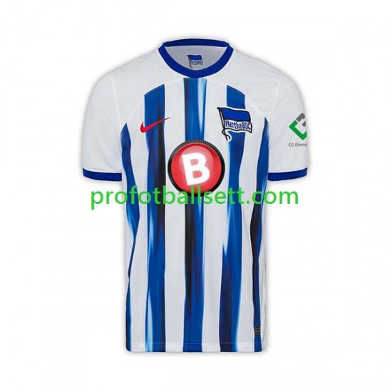 Fotballdrakt Hertha BSC Herre Hjemmekit 2023-2024 Kortermet