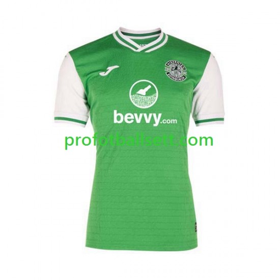 Fotballdrakt Hibernian Herre Hjemmekit 2023-2024 Kortermet